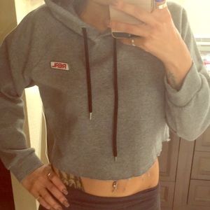 💕cropped hoodie!